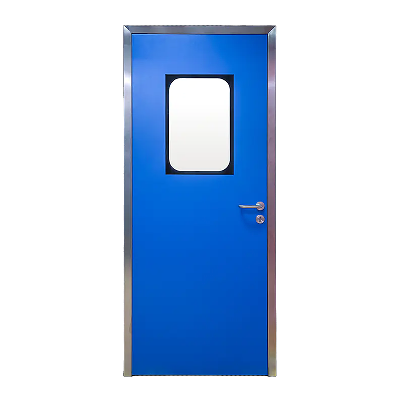 Rozsdamentes acél keretes acél ajtó