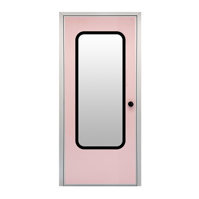 Alumíniumötvözet körbekerített keretes acél ajtó