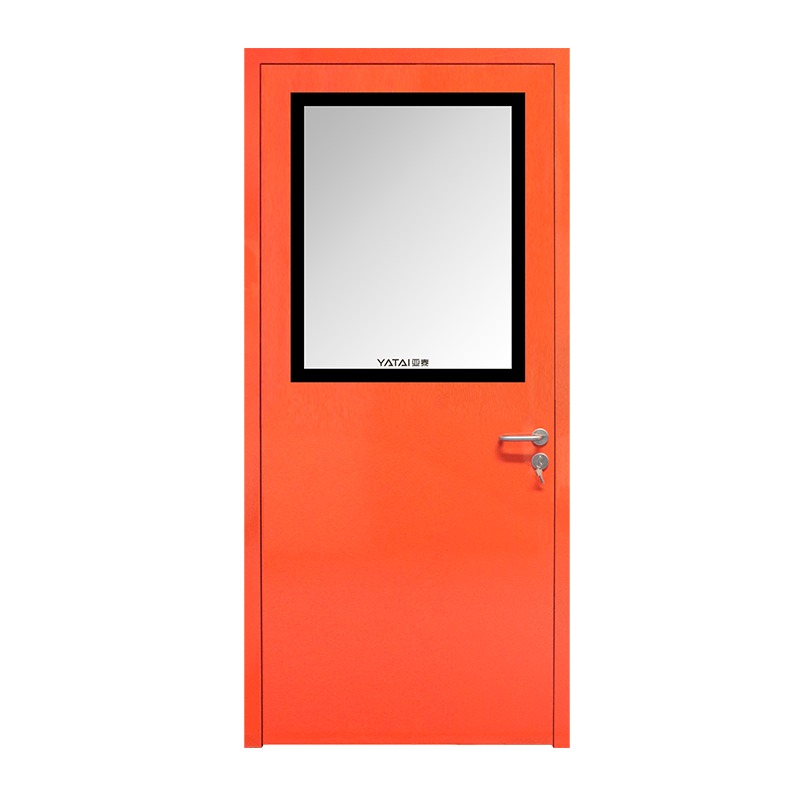 Bekerített keret típusú acél tiszta ajtó